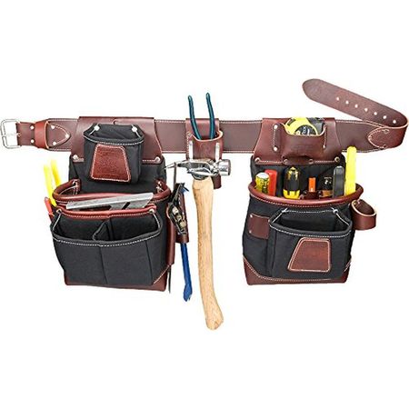 OCCIDENTAL LEATHER Tool Bag, Tool Bags and Belts, Leather 8580 LG
